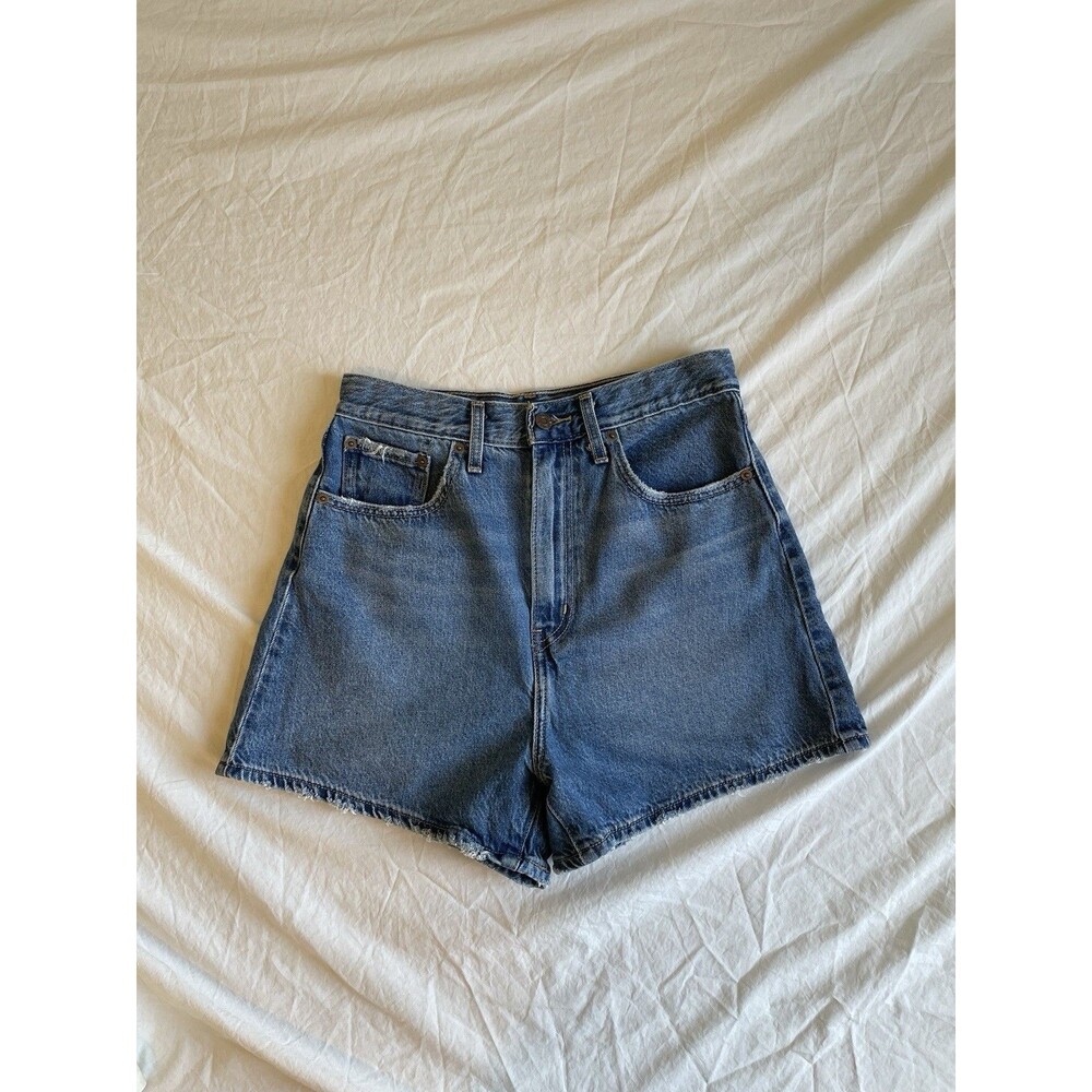 Levi’s Premium High Loose Shorts Aritzia high rise relaxed denim Women's Size 27 - Picture 9 of 9